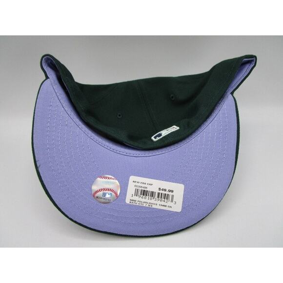 New Era 59Fifty 7 3/4 Oakland Athletics Polar Light Battle Of The Bay Fitted Hat - Picture 3 of 4